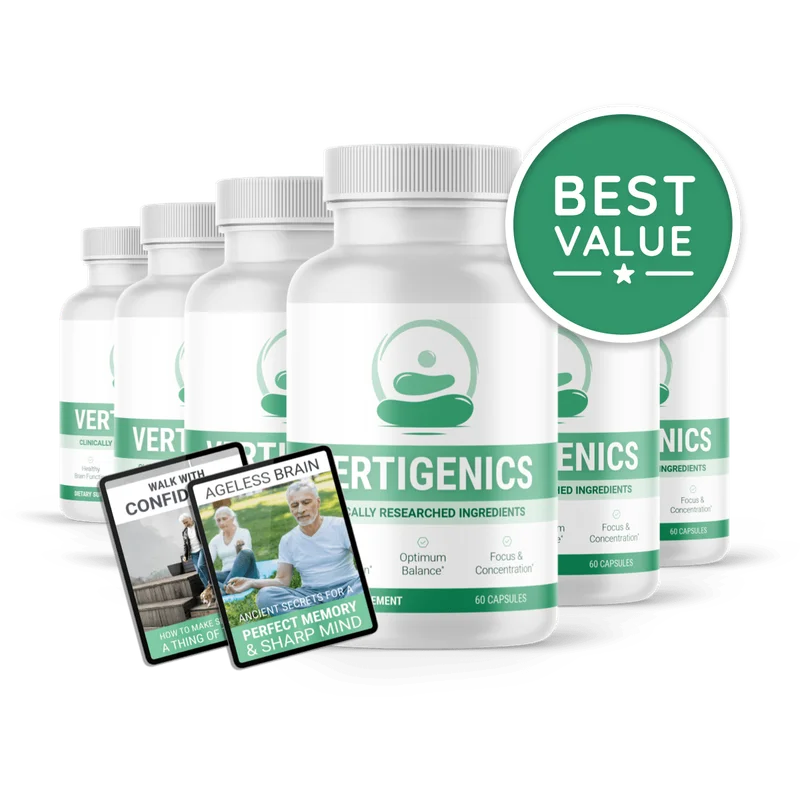 Vertigenics Sleep Support — 6 Bottle / 180 Day Pack